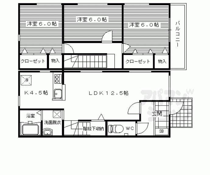 【太田様ハイツ】間取