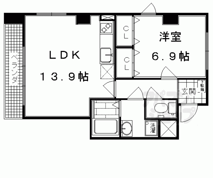 【ベル・アビタシオン】間取