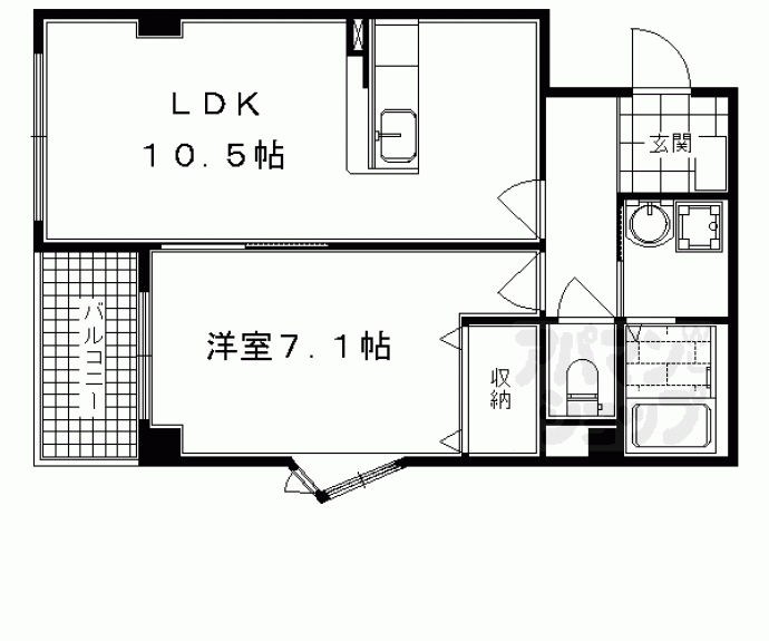 【Ｈａｒｍｏｎｙ　Ｍｉｂｕ】間取