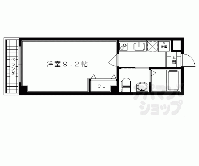 【フラッティＫ＆Ｓ】間取