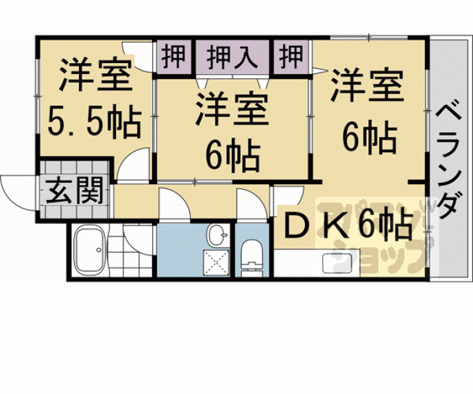 【アン・リ・シール】間取
