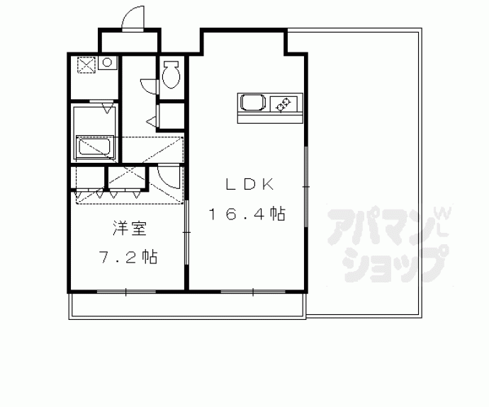 【フォース三条】間取