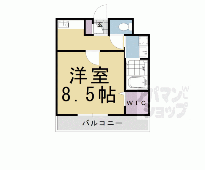 【ハピネス１１】間取