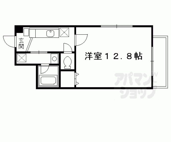 【シャルレ10番館】間取
