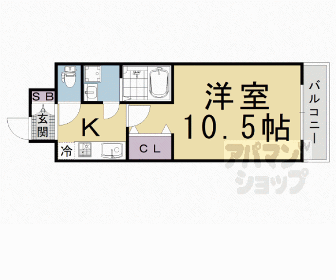 【チェルシー桂】間取