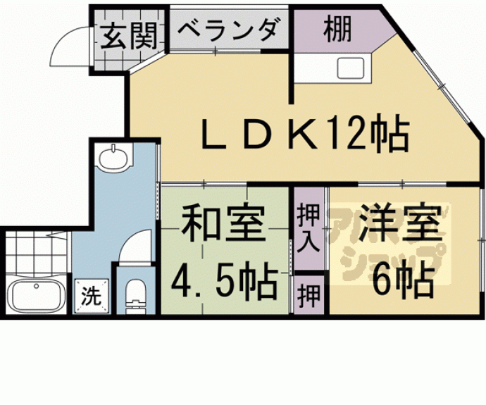 【ＫＭビル】間取