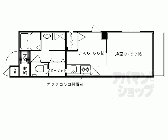 【グラン　ベイベリー】間取