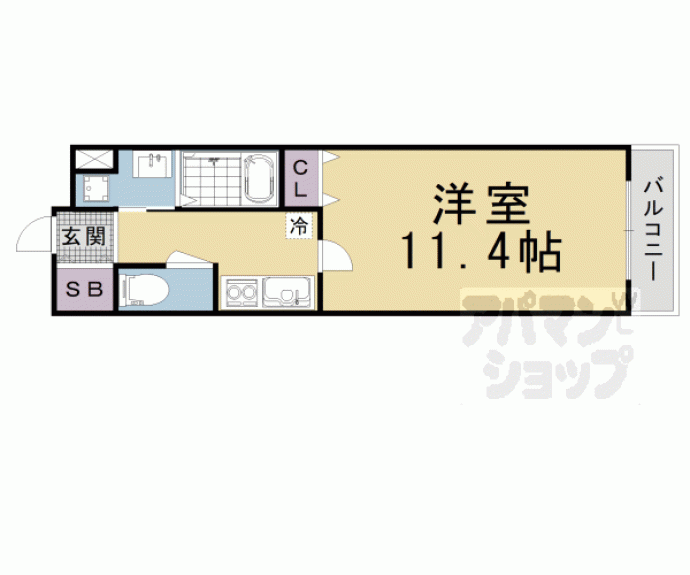【レシベ保原Ⅰ】間取