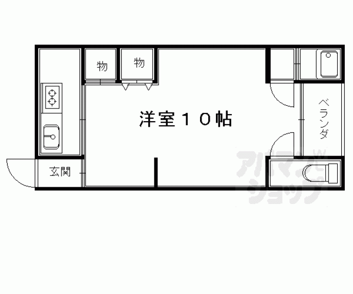 【マンションローレル】間取