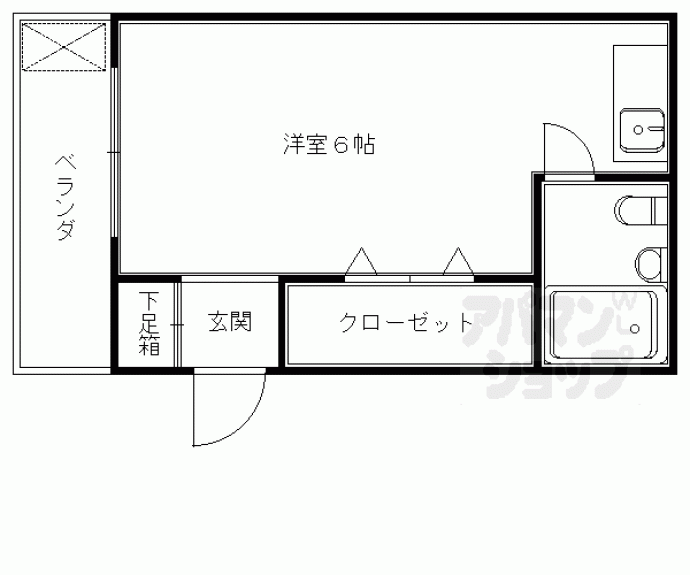【メゾンテンボス】間取
