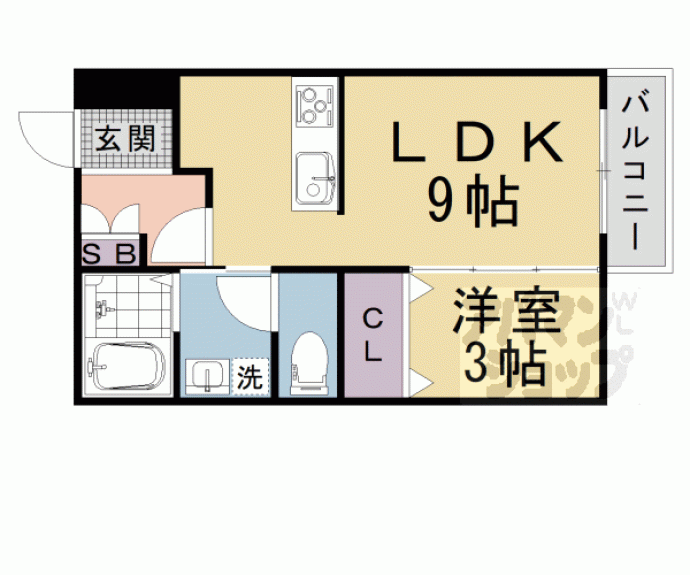 【クワトロセゾン】間取