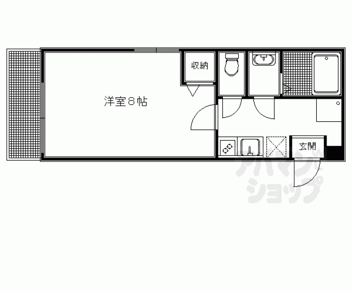【フラッティ大和】間取