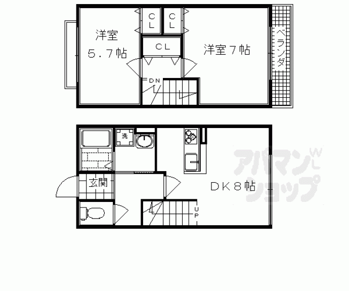 【フェアリーハイツ】間取