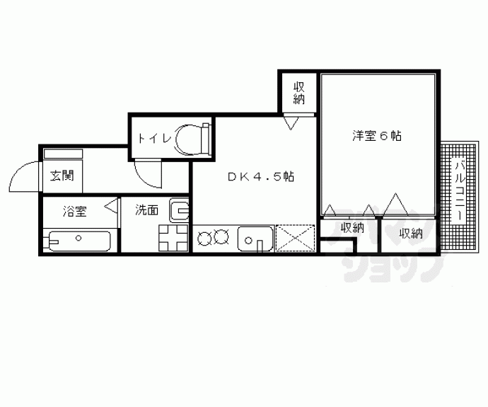 【メゾン壬生】間取