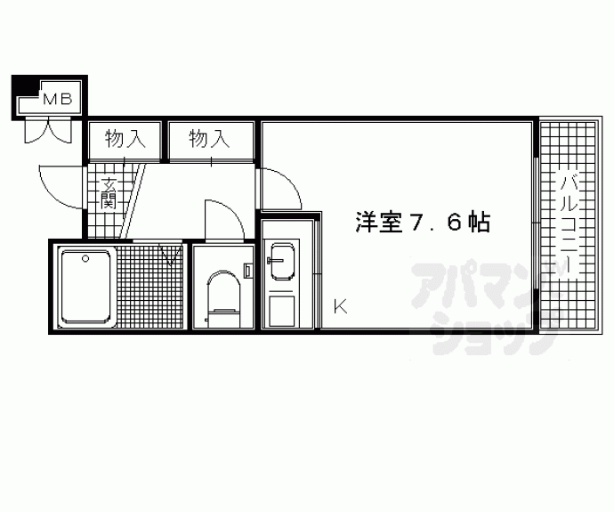 【ハウス６】間取