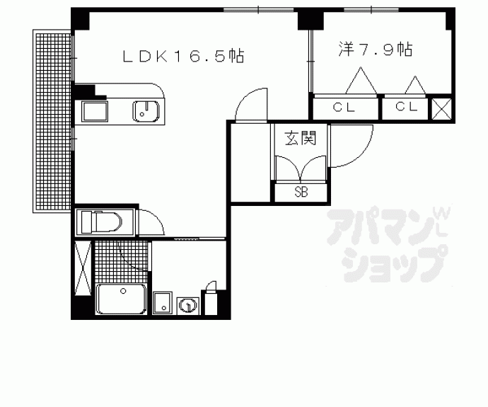 【フォレストコート】間取