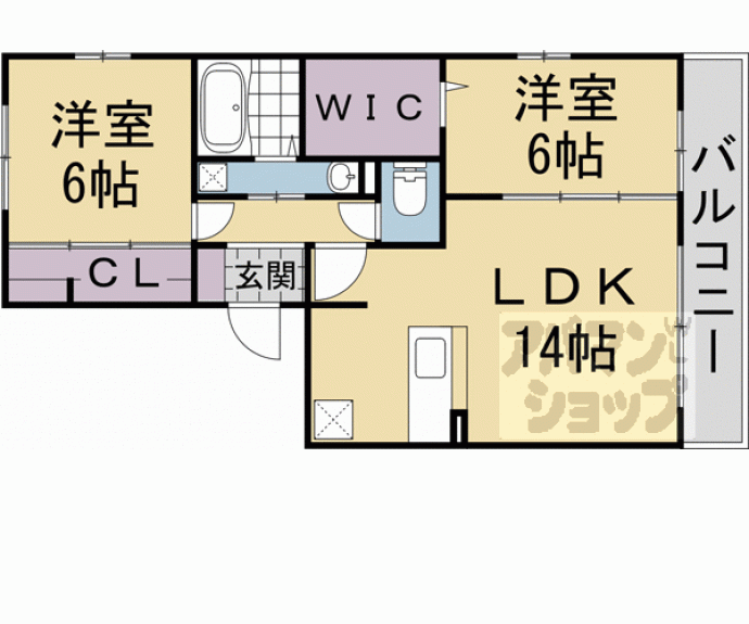 【Ｌｕｎａ　Ｎｕｂｅ】間取