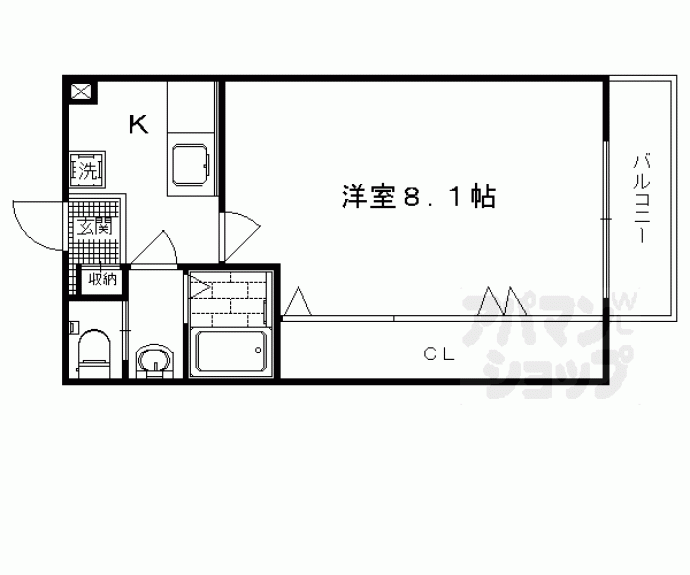 【ルシール二条】間取