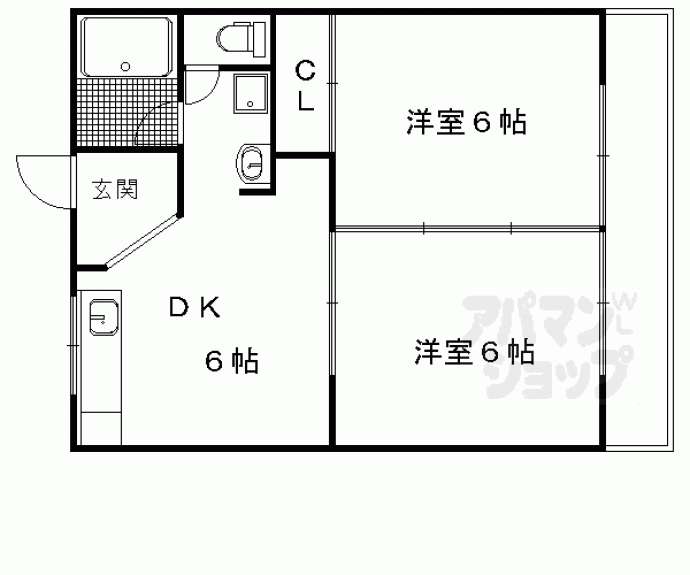 【メゾンエイダイ】間取