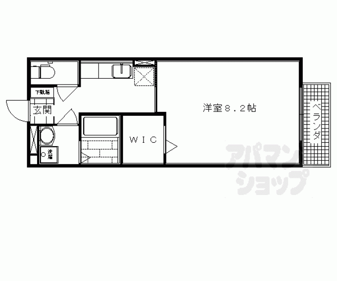 【グラシューズメゾンⅡ】間取
