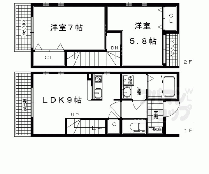 【緑樹Ⅲ】間取