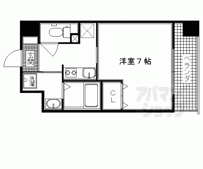 【イクスピリオド五条】間取