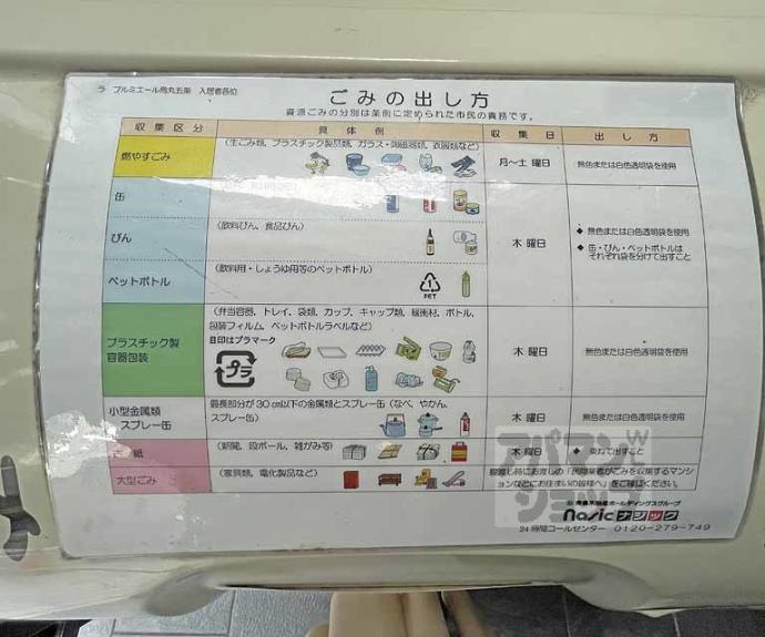 【ラプルミエール烏丸五条】間取