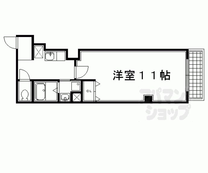【グランジュール綾小路】間取