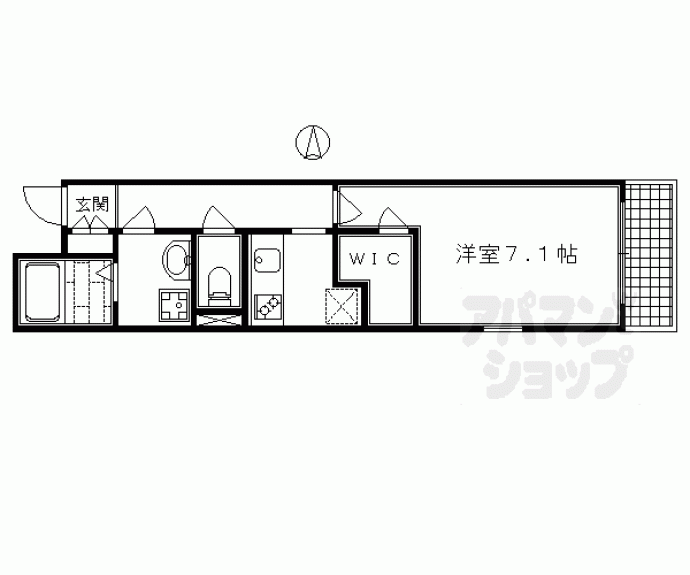 【フォレストメゾン知恩院前】間取