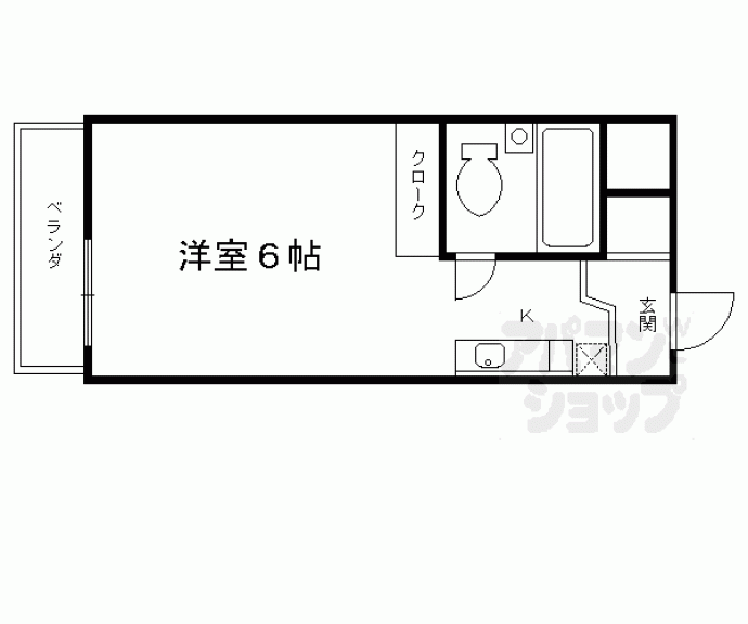 【メゾン・ド・パンドール】間取