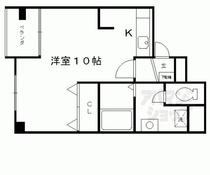 【京都友禅文化会館】間取