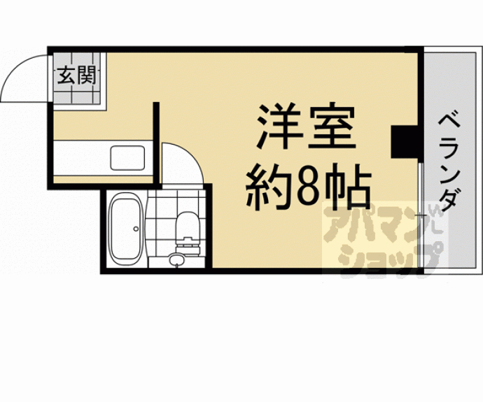 【グランタック竜安寺】間取