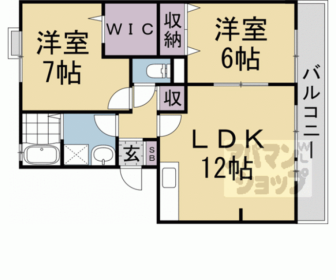 【グレイス荒木】間取