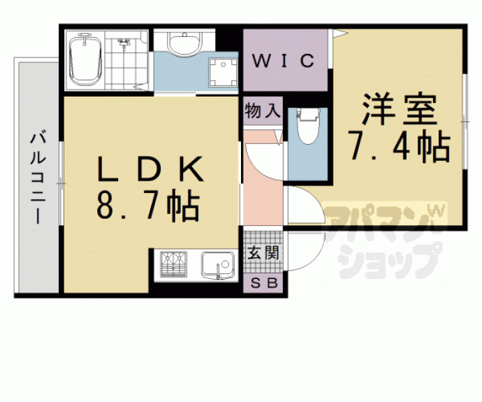 【シャンポール雅】間取