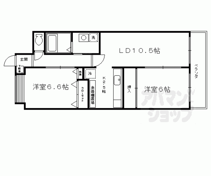 【エミネンスコート】間取