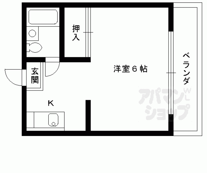 【Ｍａｉｓｏｎ京都にじょう】間取