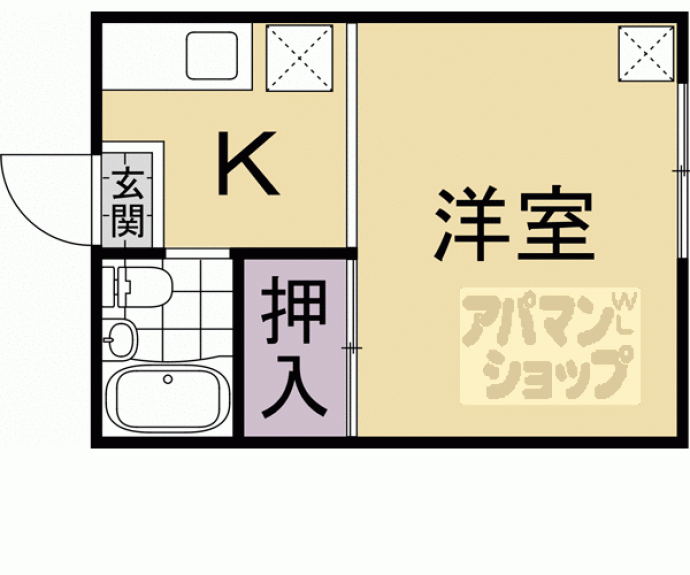 【Ｍａｉｓｏｎ京都にじょう】間取