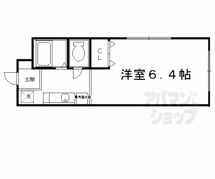 【サーティフル新二条】間取
