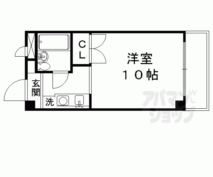 【メゾン二葉】間取