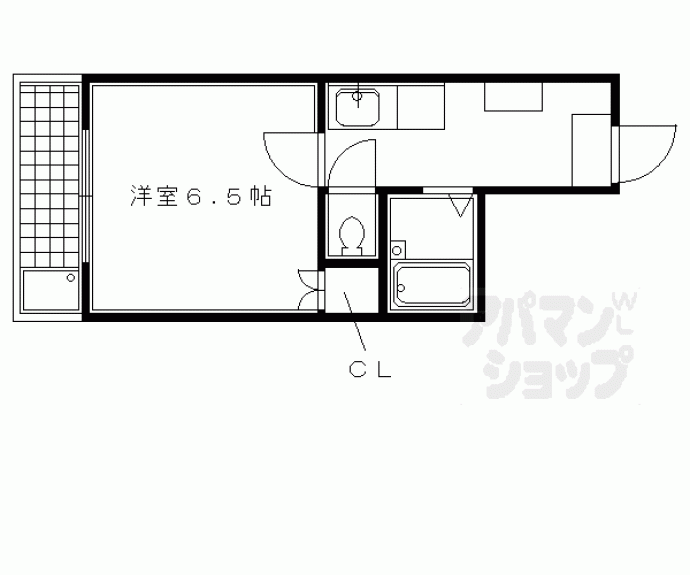 【ウエストランドハイム21】間取