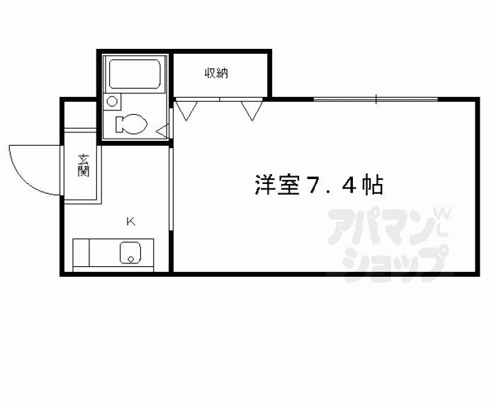 【コーポ杉】間取