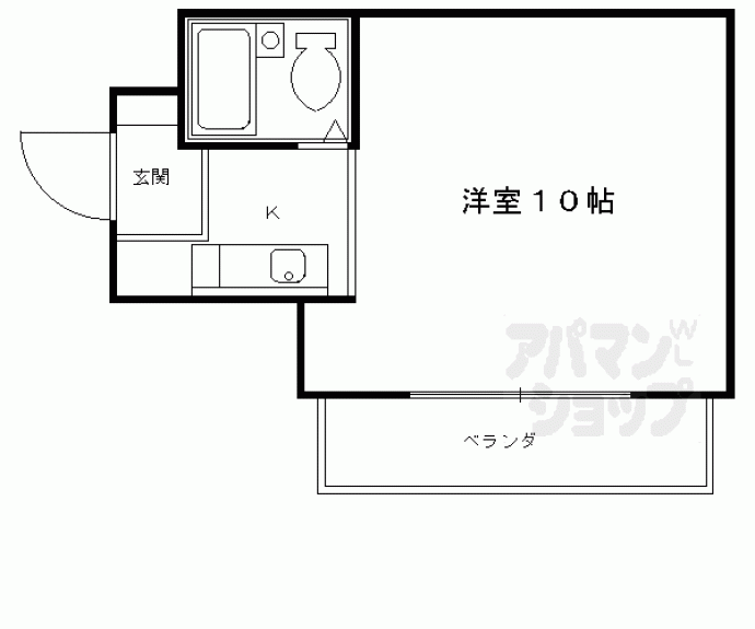 【コーポ杉】間取