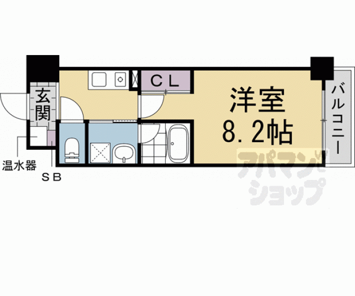 【ファーストコート五条新町】間取