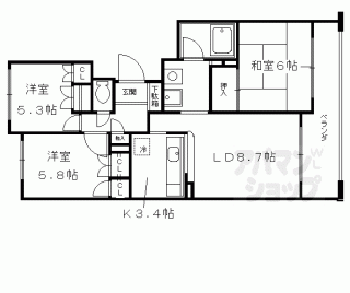 【パインフィールド洛西】