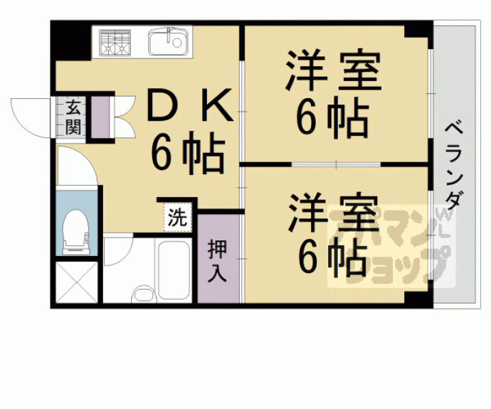 【万成ビル】間取