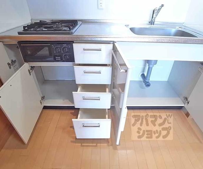 【パインフィールド西院】間取