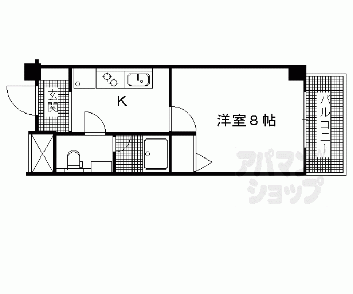 【ランブラス桂水築町】間取