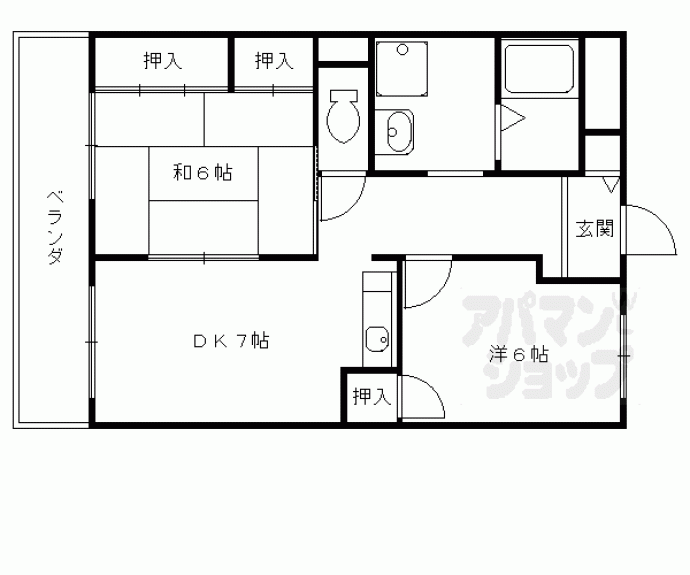 【サンフラワー】間取