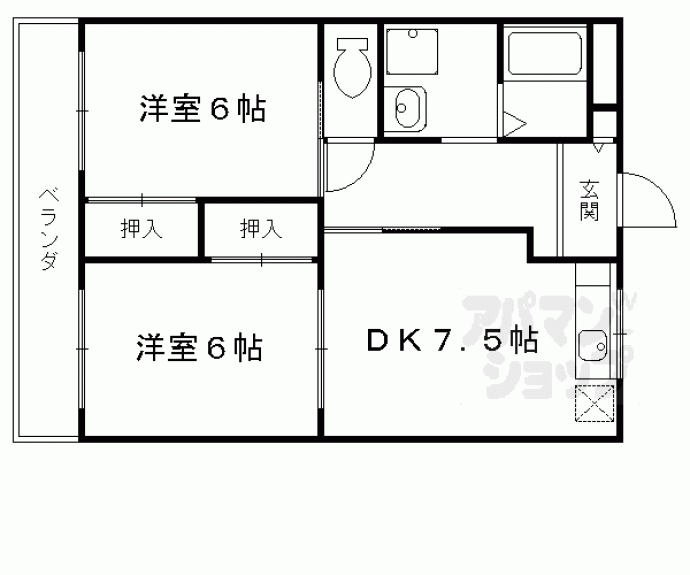 【サンフラワー】間取
