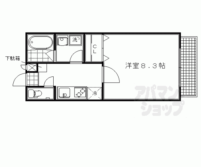 【ヴィラ・フュジェール】間取